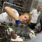 Michael Shcumacher and Nico Rosberg on AMG Plant