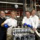 Michael Shcumacher and Nico Rosberg on AMG Plant
