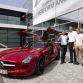 Michael Shcumacher and Nico Rosberg on AMG Plant