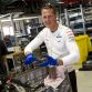 Michael Shcumacher and Nico Rosberg on AMG Plant