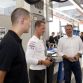Michael Shcumacher and Nico Rosberg on AMG Plant