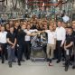 Michael Shcumacher and Nico Rosberg on AMG Plant