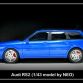 Miniature Audi RS Cars