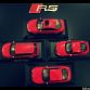 Miniature Audi RS Cars