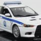 Mitsubishi Lancer EVO X police car miniature (4)