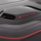 The Shaker hood scoop is accented on top with a black “Shakedown” badge outlined in red, tying in neatly with custom gloss-black and gloss-red stripes.