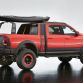 Adaptability is showcased in the 6-ft. x 4-in. bed of the Ram Macho Power Wagon, where a Mopar concept Satin Black accessory sliding RamRack securely stores toys to fit a variety of lifestyles.