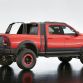 The Mopar concept sliding RamRack of the Ram Macho Power Wagon is adjustable and designed to neatly slide up and stow under the cab’s sail panel when not in use.