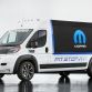 Ram Commercial’s Class 2 full-size van is “highly customizable,” which puts it right in the Mopar brand’s wheelhouse, resulting in the cleverly modified, entertainment-ready Ram ProMaster Pit Stop.