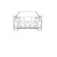 Mysterious hardcore two-seater Ferrari FF patent drawing