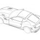 Mysterious hardcore two-seater Ferrari FF patent drawing