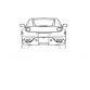 Mysterious hardcore two-seater Ferrari FF patent drawing