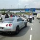 Nissan GT-R crash in Malaysia