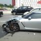 Nissan GT-R crash in Malaysia