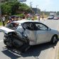 Nissan GT-R Crash with VW Polo in Brazil