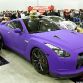 Nissan GT-R in chrome and matte-purple