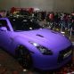 Nissan GT-R in chrome and matte-purple