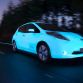 Nissan Leaf glow-in-the-dark in Netherlands Smart Highway (5)