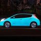 Nissan Leaf with glow-in-the-dark paint (4)