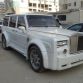 Nissan Patrol with Rolls-Royce Phantom Grille