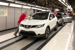 Nissan Qashqai 2014 production starts
