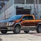The 2016 TITAN XD is equipped with a 5.6-liter Endurance® V8 gasoline engine. Assembled in Decherd, Tenn., the new 5.6-liter Endurance V8 engine features four-valves per cylinder, Variable Valve Event & Lift and Direct Injection, and is rated at 390 horsepower @ 5,800 rpm and 401 lb-ft of torque @ 4,000 rpm.