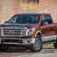 The 2016 TITAN XD is equipped with a 5.6-liter Endurance® V8 gasoline engine. Assembled in Decherd, Tenn., the new 5.6-liter Endurance V8 engine features four-valves per cylinder, Variable Valve Event & Lift and Direct Injection, and is rated at 390 horsepower @ 5,800 rpm and 401 lb-ft of torque @ 4,000 rpm.