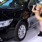 Outcry over young bikini-clad girl models at car show