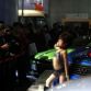 Outcry over young bikini-clad girl models at car show