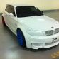 Overkill White BMW 1-Series M Coupe in Singapore