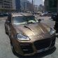 Gold Porsche Cayenne