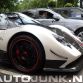 Pagani Zonda Cinque and Koenigsegg Agera at London