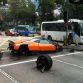 Pagani Zonda crashed