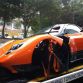 Pagani Zonda crashed
