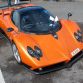Pagani Zonda crashed