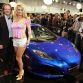 Pamera Anderson visit Gemballa in  Top Marques Monaco 2012