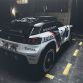 The new Peugeot 3008 DKR from the Team Peugeot Total during a studio photoshoot at Paris, France on August 7, 2016.