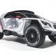 The new Peugeot 3008 DKR from the Team Peugeot Total during a studio photoshoot at Paris, France on August 7, 2016.