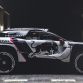 The new Peugeot 3008 DKR from the Team Peugeot Total during a studio photoshoot at Paris, France on August 7, 2016.