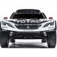 The new Peugeot 3008 DKR from the Team Peugeot Total during a studio photoshoot at Paris, France on August 7, 2016.