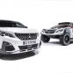 The new Peugeot 3008 DKR from the Team Peugeot Total during a studio photoshoot at Paris, France on August 7, 2016.