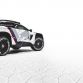 The new Peugeot 3008 DKR from the Team Peugeot Total during a studio photoshoot at Paris, France on August 7, 2016.
