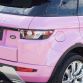 Pink Range Rover Evoque 