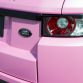 Pink Range Rover Evoque 