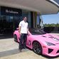 Pink Lexus LFA