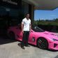 Pink Lexus LFA