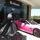 Pink Lexus LFA