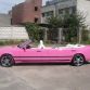 Pink Mercedes E-Class Cabrio