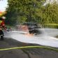 2012 Porsche 911 Cabriolet prototype catches fire