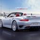 Porsche 911 991 Turbo Cabio Rendering